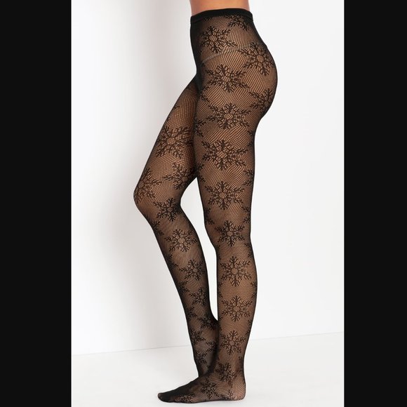 NWT Blackmilk SNOWFLAKE HOSIERY - LIMITED - Picture 2 of 3